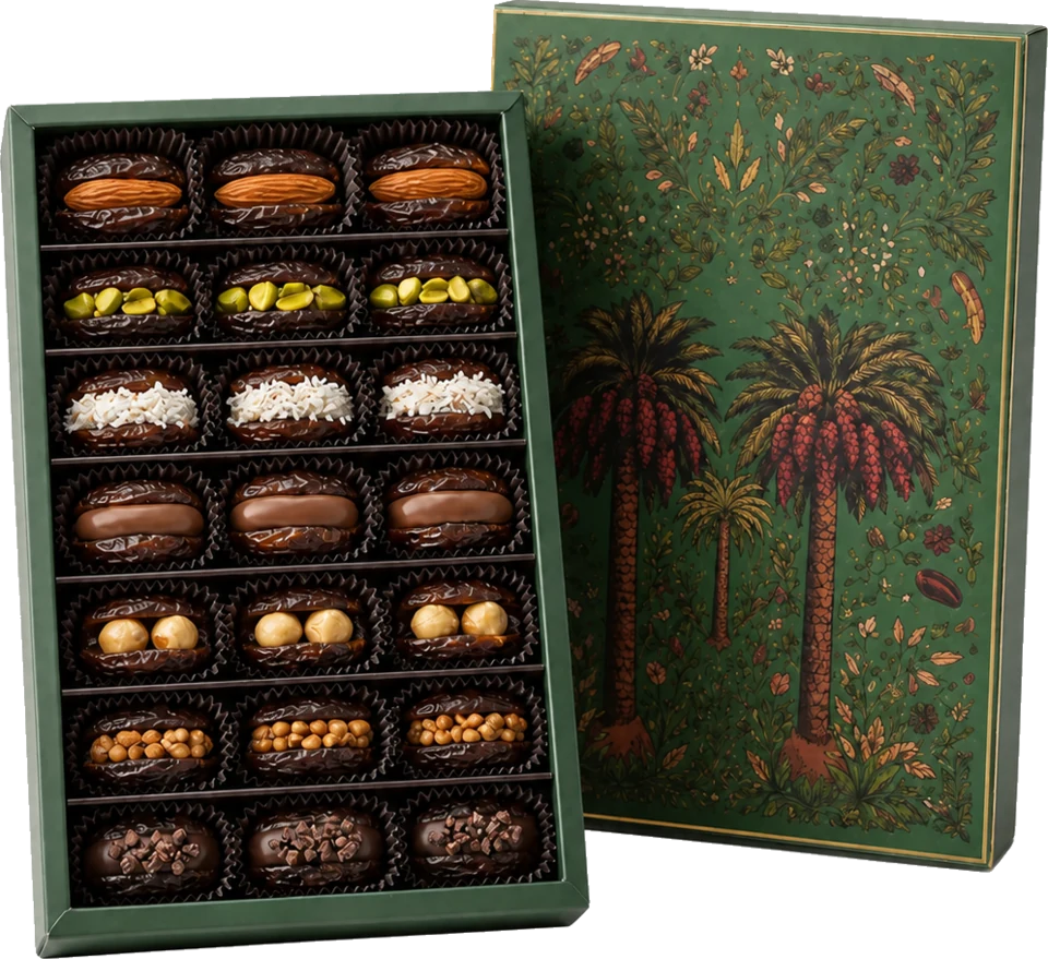 Mini Medjool Collection catalog-derived product render